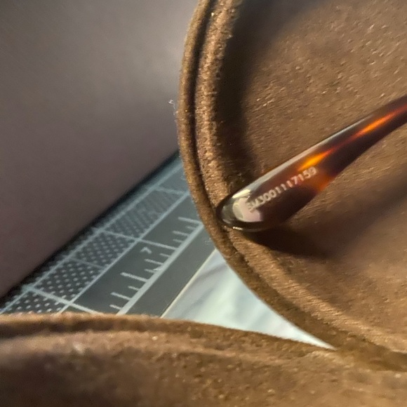 Tom Ford optical frame brown Tortouise Acetate Square 53-19-145,Preowned - Picture 5 of 6